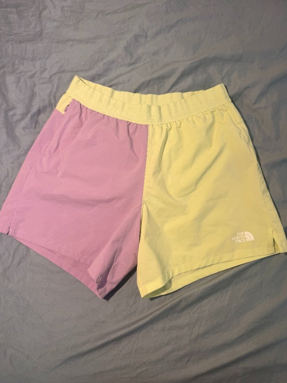 The North Face Wander Shorts | Purple & Green Two-Tone | Women’s Medium